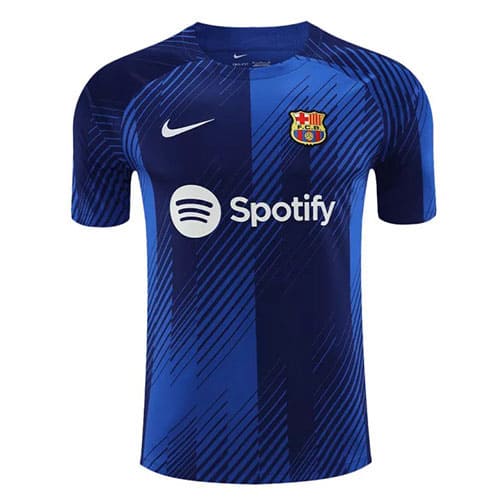 Maillot Pré-Match Barcelone 2023/24 Bleu