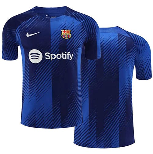 Maillot Pré-Match Barcelone 2023/24 Bleu